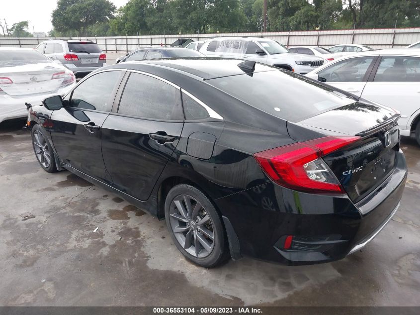 2019 HONDA CIVIC SEDAN EX - 19XFC1F36KE017596