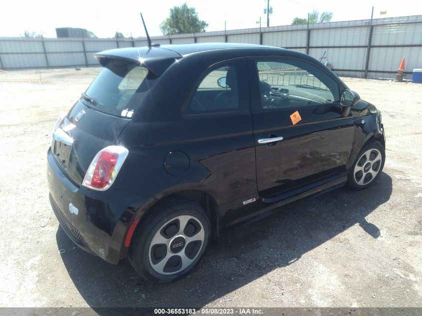 2013 FIAT 500E BATTERY ELECTRIC - 3C3CFFGE1DT750696