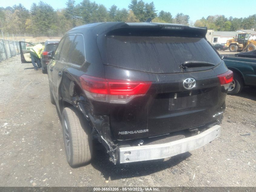 2017 TOYOTA HIGHLANDER XLE/SE - 5TDJZRFH2HS445540
