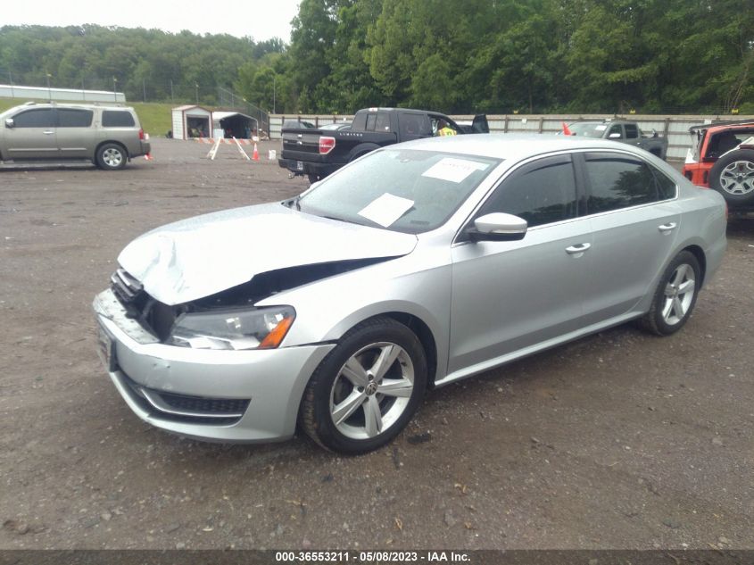 2013 VOLKSWAGEN PASSAT SE - 1VWBP7A39DC062858