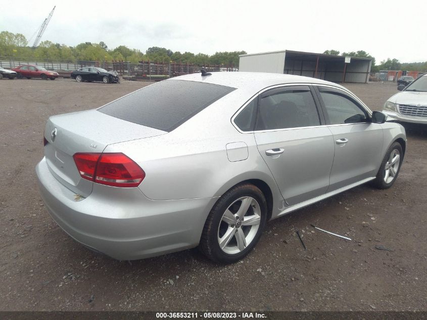 2013 VOLKSWAGEN PASSAT SE - 1VWBP7A39DC062858