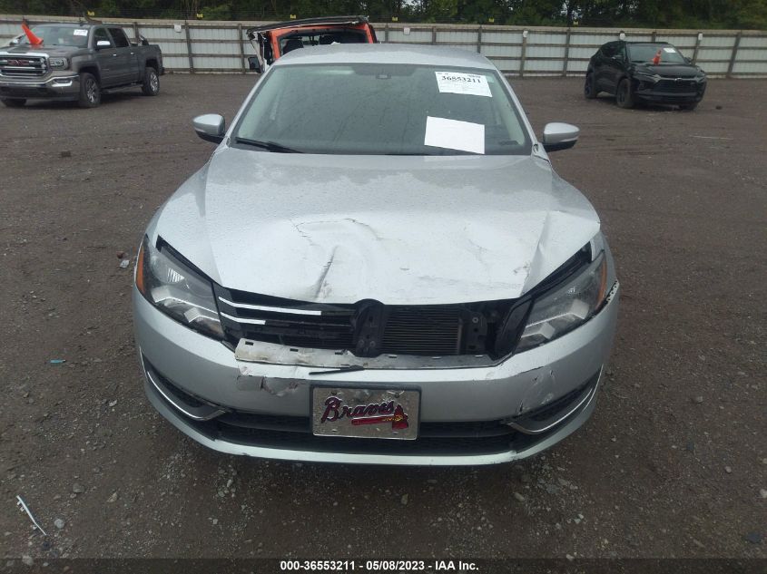 2013 VOLKSWAGEN PASSAT SE - 1VWBP7A39DC062858
