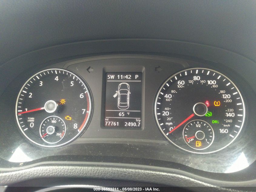 2013 VOLKSWAGEN PASSAT SE - 1VWBP7A39DC062858