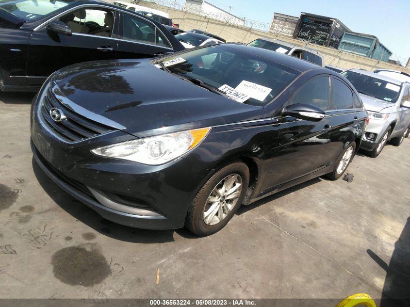 2014 HYUNDAI SONATA GLS - 5NPEB4AC1EH926725