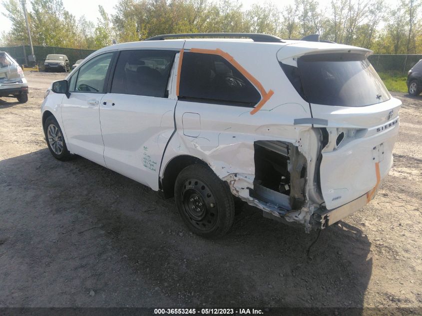 2023 TOYOTA SIENNA LE - 5TDKSKFC7PS075642