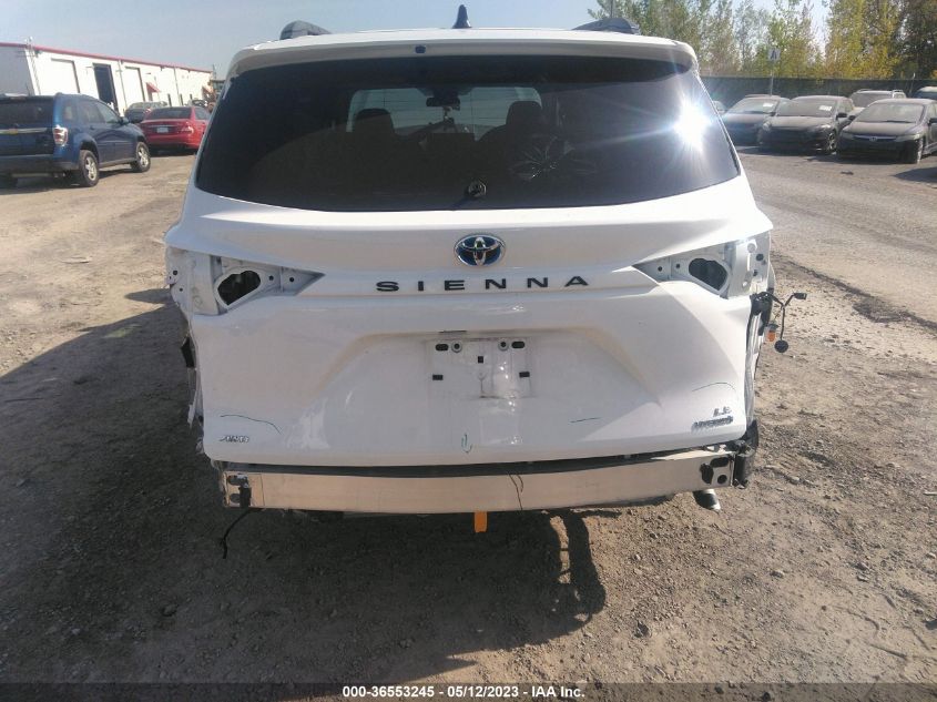 2023 TOYOTA SIENNA LE - 5TDKSKFC7PS075642