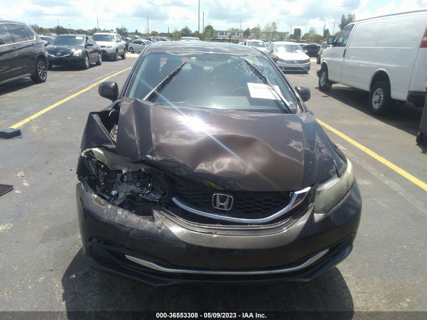 2013 HONDA CIVIC SDN LX - 19XFB2F57DE063547