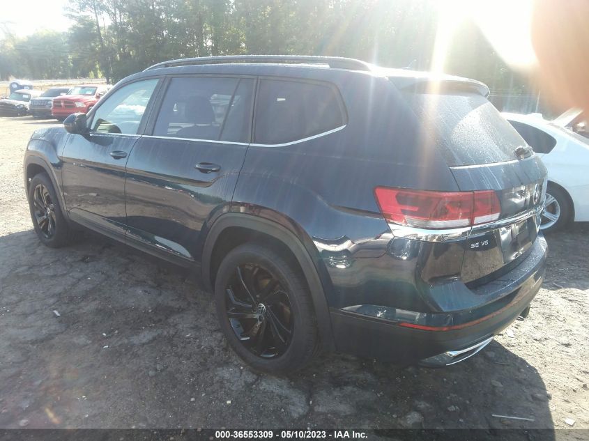 2023 VOLKSWAGEN ATLAS 3.6L V6 SE W/TECHNOLOGY - 1V2KR2CA1PC507110