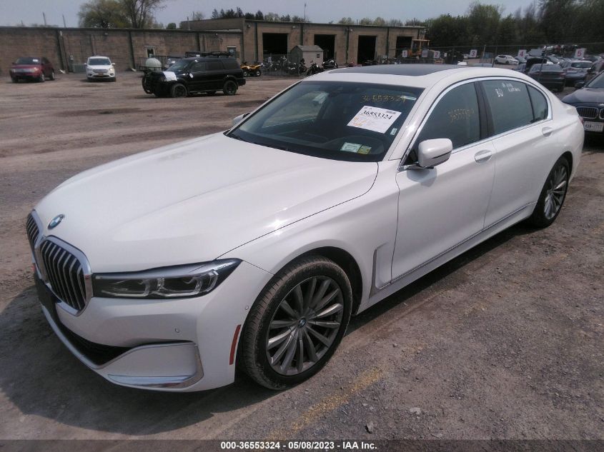 2022 BMW 7 SERIES 740I XDRIVE - WBA7T4C04NCH56672