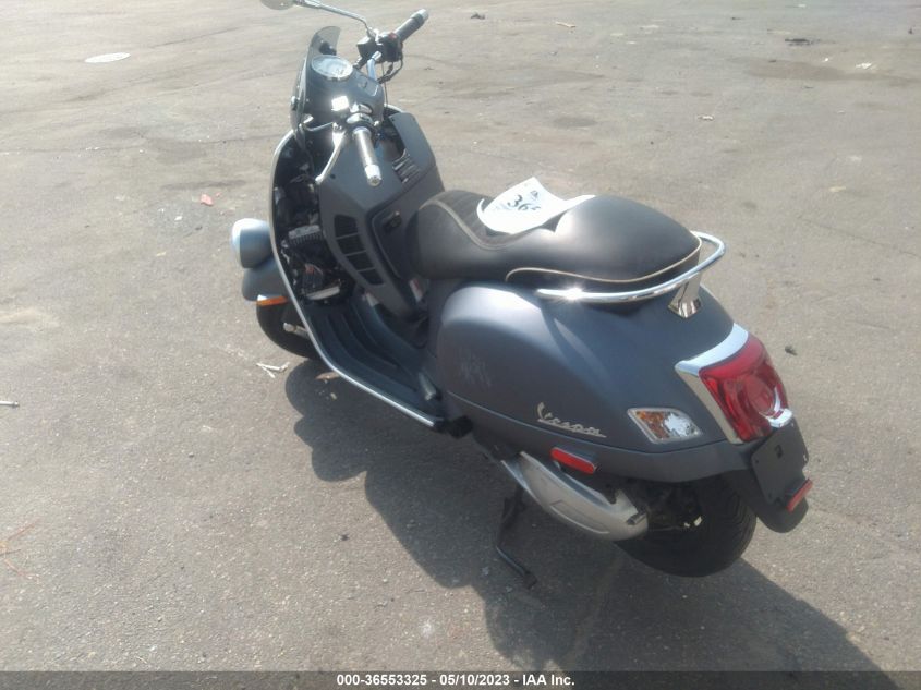 2022 VESPA GTS 300 SUPER ZAPMA39M1N5400437