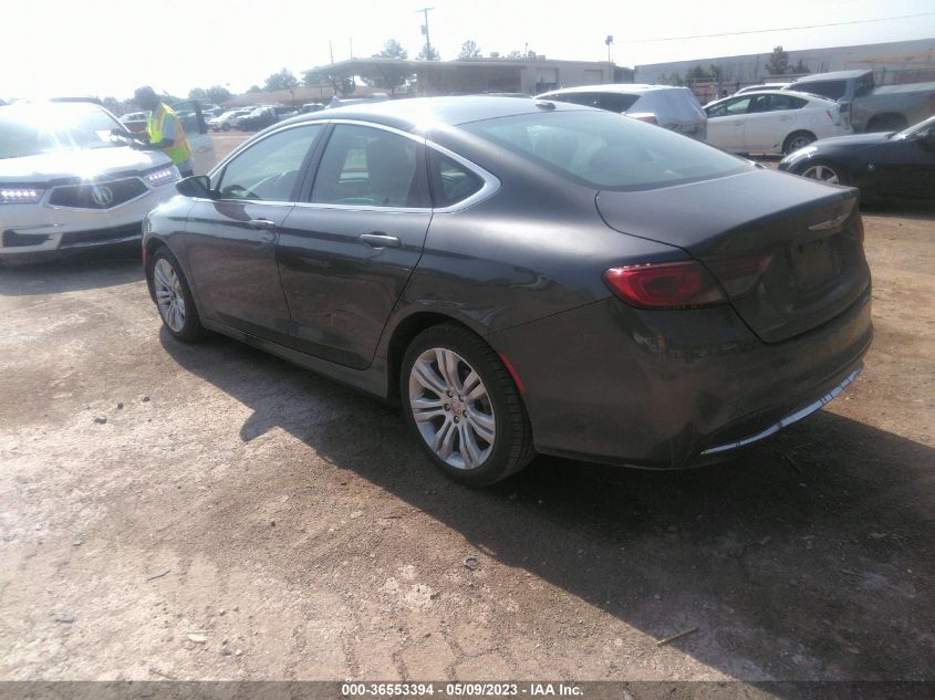 2015 CHRYSLER 200 LIMITED - 1C3CCCAB7FN568137