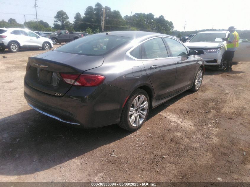 2015 CHRYSLER 200 LIMITED - 1C3CCCAB7FN568137