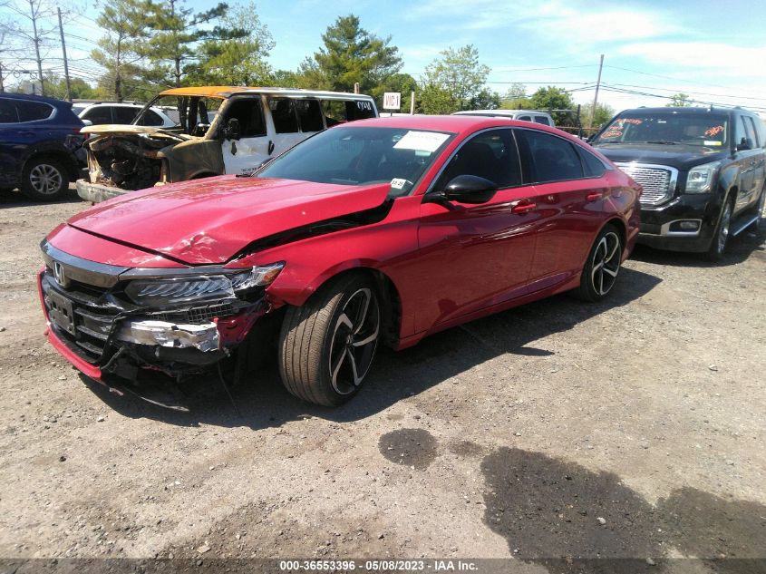 2021 HONDA ACCORD SEDAN SPORT - 1HGCV1F33MA004146