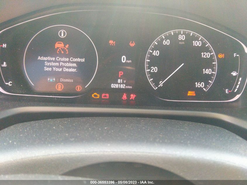 2021 HONDA ACCORD SEDAN SPORT - 1HGCV1F33MA004146