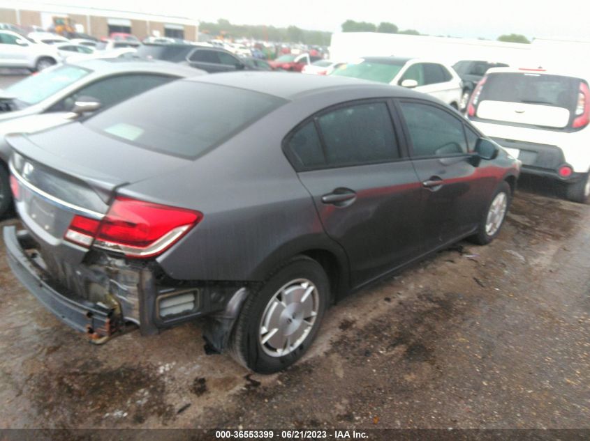 2015 HONDA CIVIC SEDAN HF - 2HGFB2F62FH540399