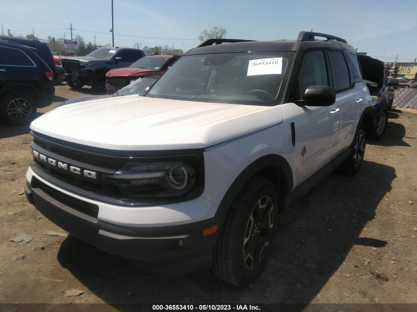 2022 FORD BRONCO SPORT OUTER BANKS - 3FMCR9C63NRD85256