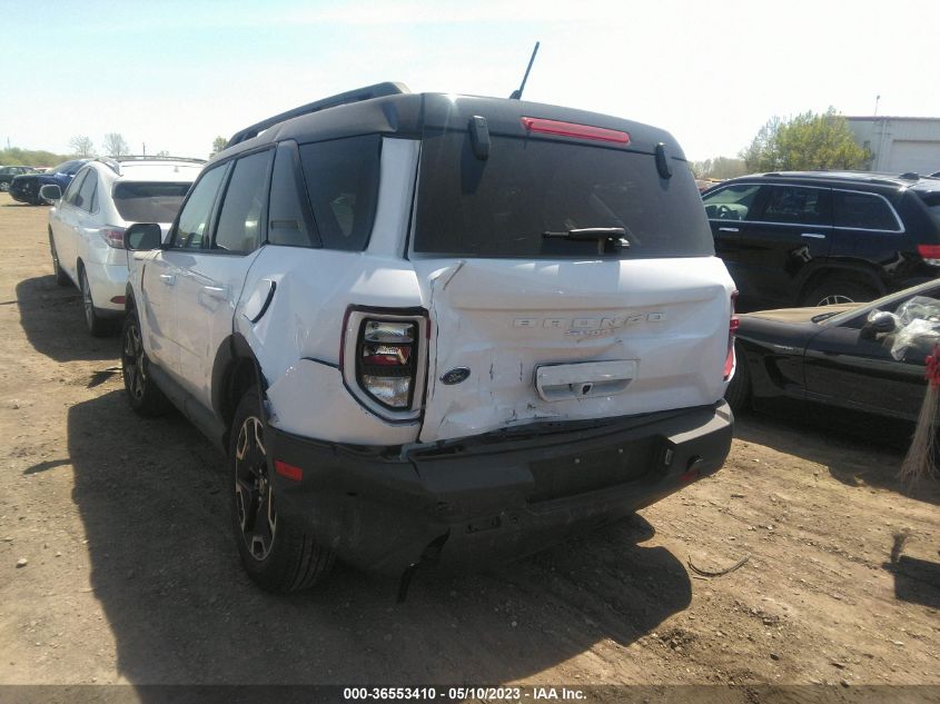 2022 FORD BRONCO SPORT OUTER BANKS - 3FMCR9C63NRD85256