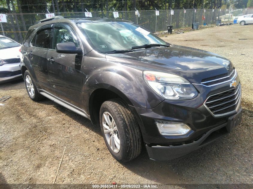 2016 CHEVROLET EQUINOX LT - 2GNALCEK3G6289858