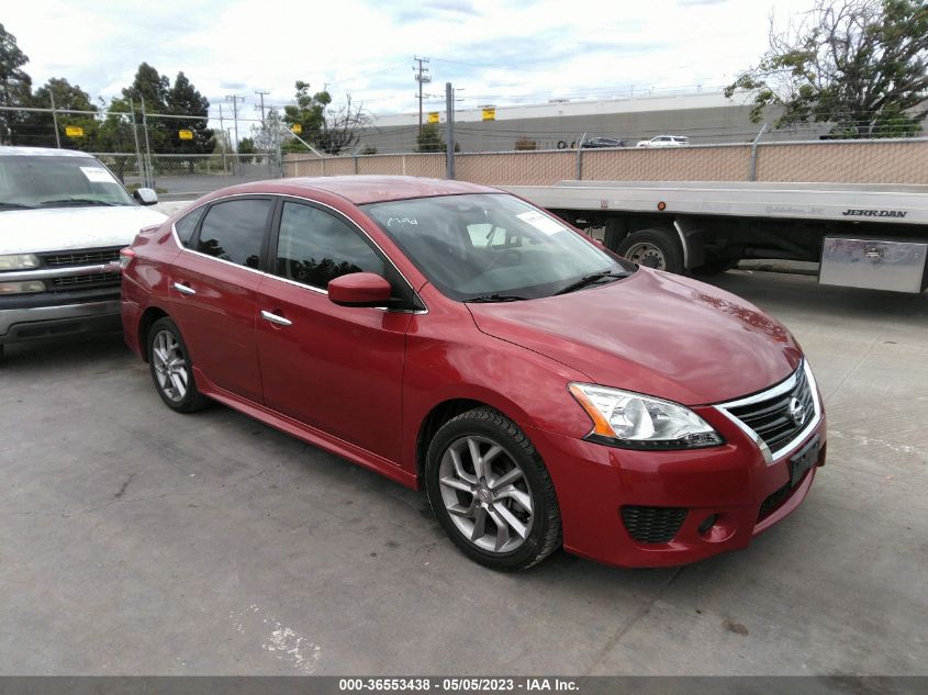 2014 NISSAN SENTRA SR - 3N1AB7APXEY288970