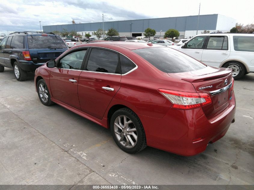 2014 NISSAN SENTRA SR - 3N1AB7APXEY288970