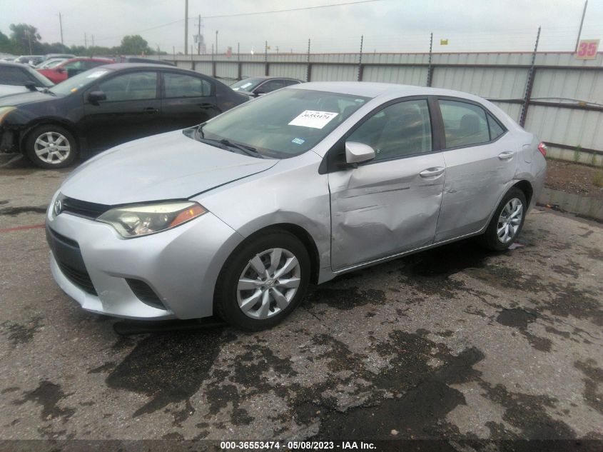 2014 TOYOTA COROLLA L/LE/S/S PLUS/LE PLUS - 5YFBURHE6EP136583