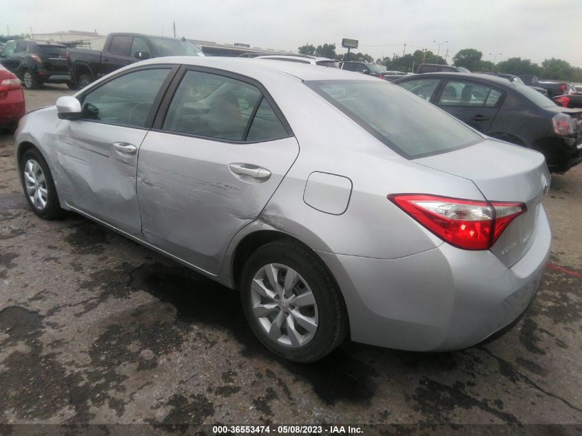 2014 TOYOTA COROLLA L/LE/S/S PLUS/LE PLUS - 5YFBURHE6EP136583