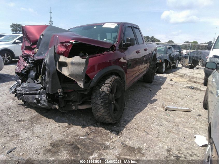 2019 RAM 1500 CLASSIC WARLOCK - 1C6RR6GT0KS732014