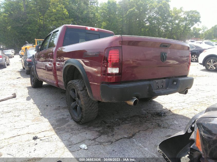 2019 RAM 1500 CLASSIC WARLOCK - 1C6RR6GT0KS732014