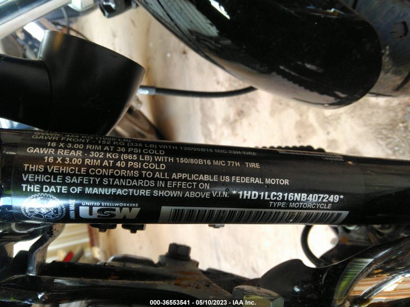 2022 HARLEY-DAVIDSON XL1200 X - 1HD1LC316NB407249