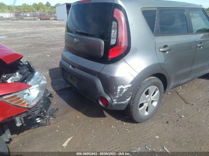 2015 KIA SOUL BASE - KNDJN2A28F7206927