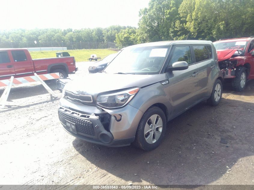 2015 KIA SOUL BASE - KNDJN2A28F7206927