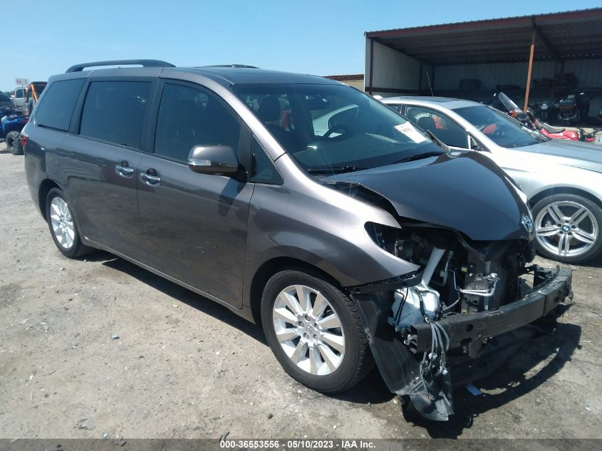 2016 TOYOTA SIENNA XLE/XLE AAS/LTD - 5TDYK3DC4GS700307