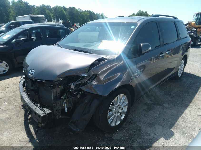 2016 TOYOTA SIENNA XLE/XLE AAS/LTD - 5TDYK3DC4GS700307