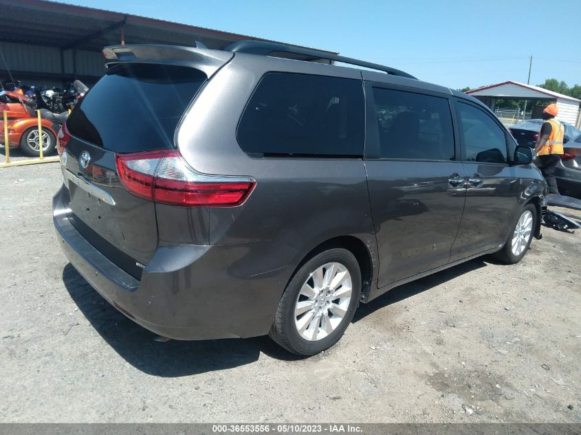 2016 TOYOTA SIENNA XLE/XLE AAS/LTD - 5TDYK3DC4GS700307