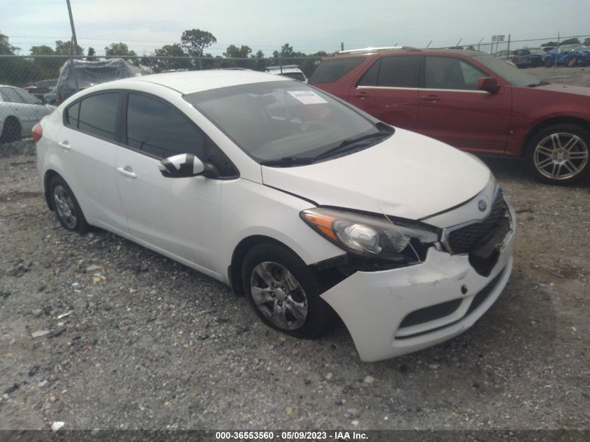 2016 KIA FORTE LX - KNAFK4A68G5613363