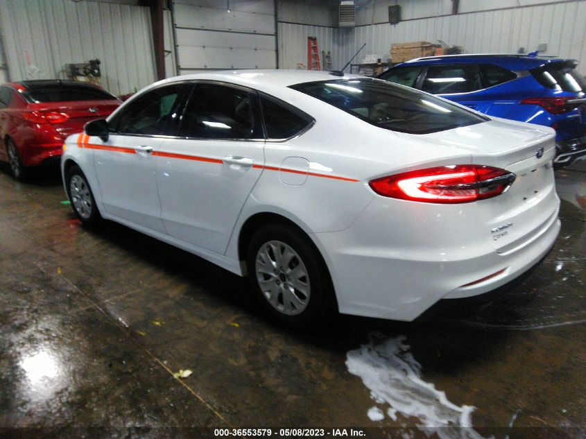 2019 FORD FUSION S - 3FA6P0G72KR285110