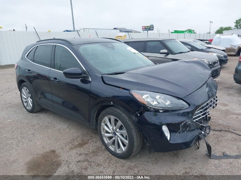 2021 FORD ESCAPE TITANIUM HYBRID - 1FMCU0DZXMUB17508