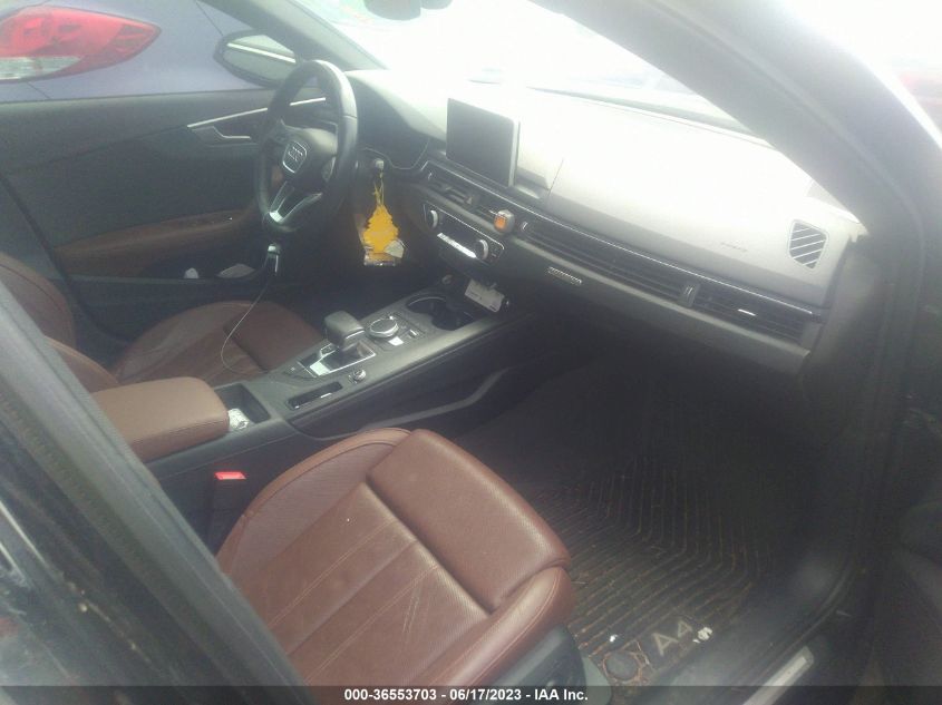 2018 AUDI A4 ALLROAD PRESTIGE/TECH PRESTIGE WA19NAF44JA007693