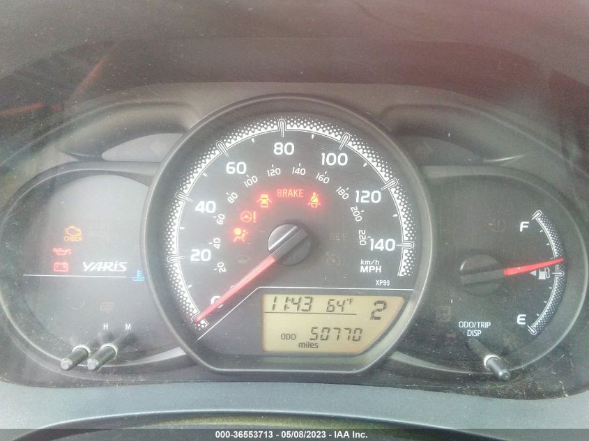 2015 TOYOTA YARIS L/SE/LE - VNKKTUD32FA040022