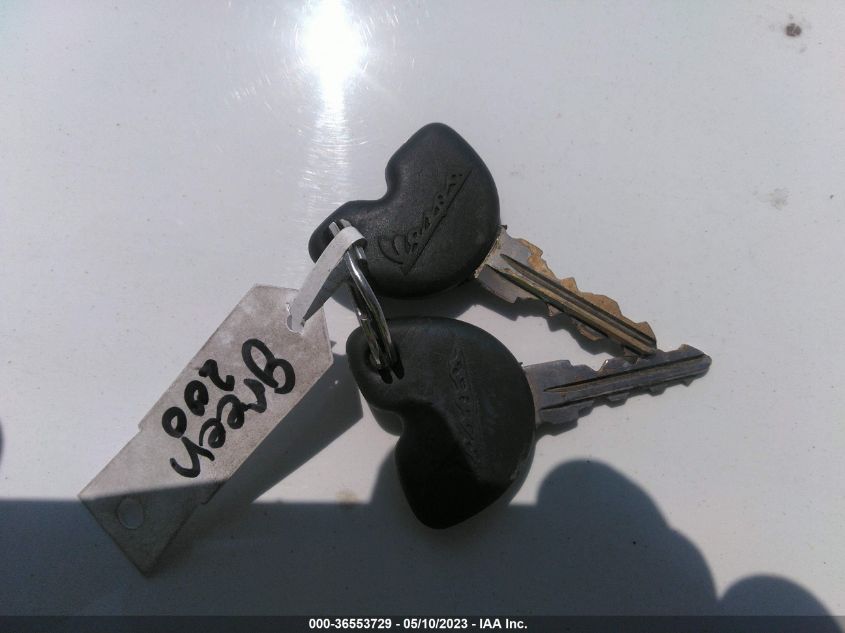 2004 VESPA GRANTURISMO 200 ZAPM319K045001272