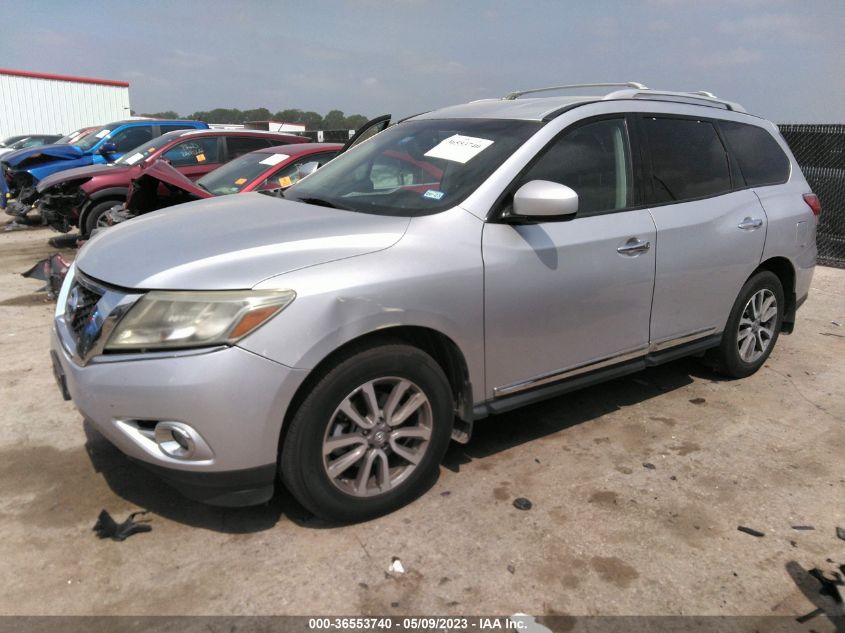 2014 NISSAN PATHFINDER SL - 5N1AR2MN5EC692723