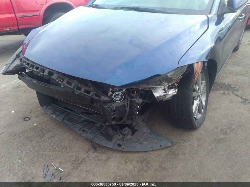 2017 HYUNDAI ELANTRA SE - 5NPD84LF6HH124113