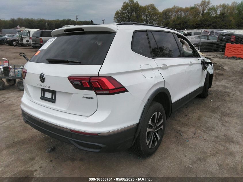 2023 VOLKSWAGEN TIGUAN S - 3VVFB7AX0PM021674