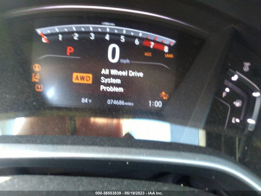 2019 HONDA CR-V EX-L - 5J6RW2H80KA016881