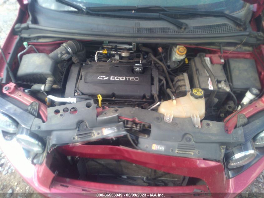 2015 CHEVROLET SONIC LT - 1G1JC6SG4F4185995