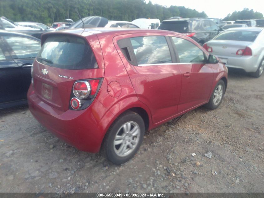 2015 CHEVROLET SONIC LT - 1G1JC6SG4F4185995
