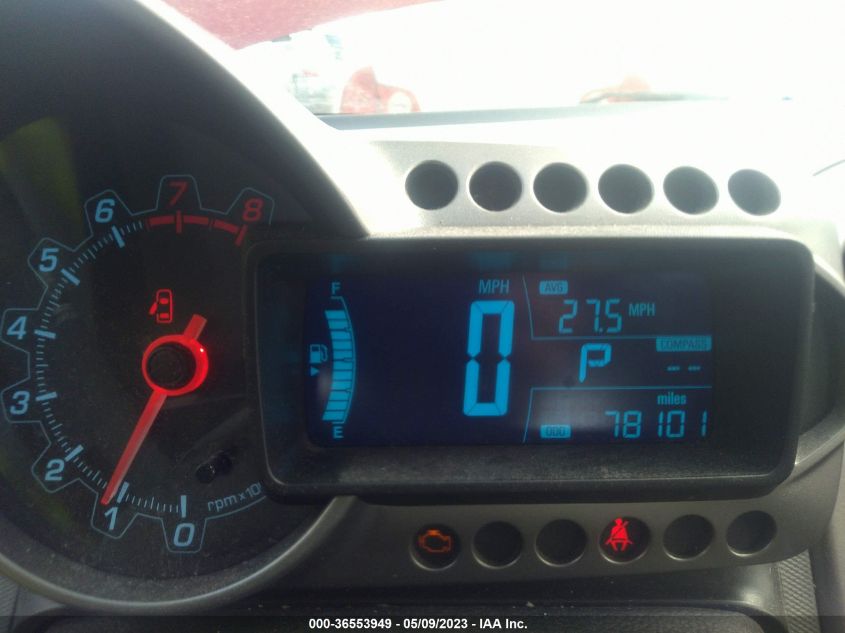 2015 CHEVROLET SONIC LT - 1G1JC6SG4F4185995