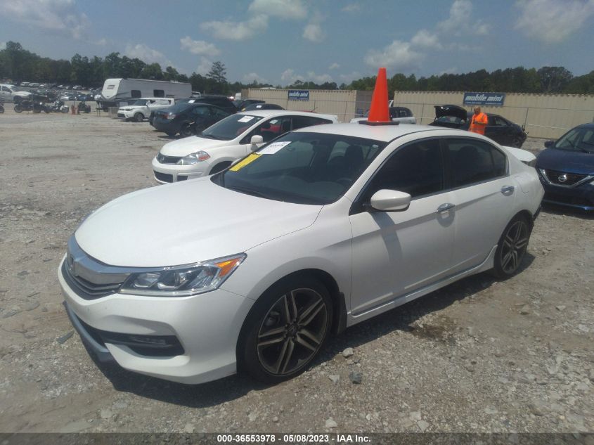2017 HONDA ACCORD SEDAN SPORT SE - 1HGCR2F13HA035461