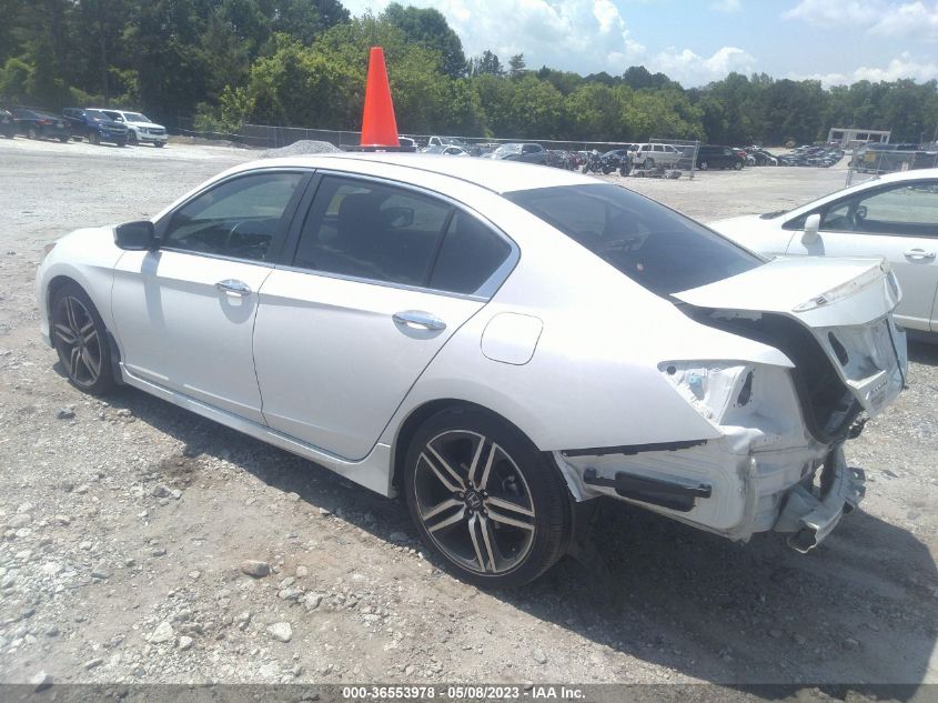 2017 HONDA ACCORD SEDAN SPORT SE - 1HGCR2F13HA035461