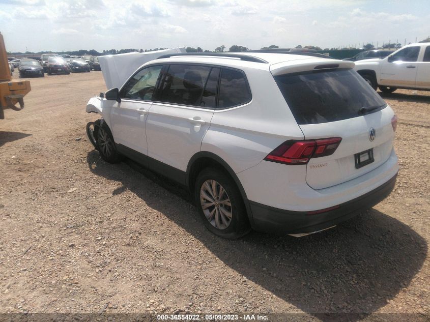 2018 VOLKSWAGEN TIGUAN S - 3VV1B7AX7JM069027